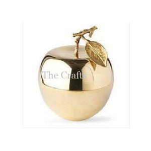 Boîte de service en aluminium poli et doré avec chocolats de qualité supérieure Serveur de noix pour la maison et l'hôtel - Product Image 6