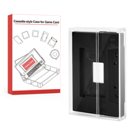 Boîte de rangement de cartes de jeu pour Gameboy Advance Cassette Tape Case Style pour GBA Cartouches Holder Display Case