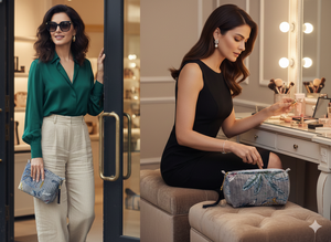 Cute Mini Women's Makeup Pouch <b>Bag</b> Zipper Cosmetics Storage Organizer Colors Customizable Puffer Design - Product Image 2