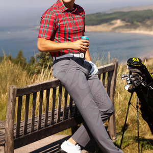 Pantalones de Golf para Hombre al por Mayor, Spandex/Poliéster, Transpirables, Ecológicos, Ligeros, para Verano, Colores Personalizados, Venta en Línea - Product Image 6