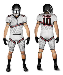 Tela flexible que ofrece fuerza durante el uniforme de fútbol americano creado para competiciones largas Camiseta de fútbol americano - Product Image 5