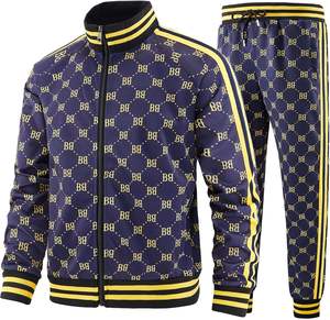 Purple Track Suits for <b>Men</b> <b>Set</b> Plaid Tracksuit <b>Mens</b> Sweatsuits 2 Piece Sport Jogger Sweat Suits Clothes Jogging Outfits - Product Image 1