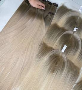 Extensiones de cabello humano recto de hueso de la mejor calidad, cabello virgen alineado con cutícula, cabello crudo vietnamita - Product Image 5