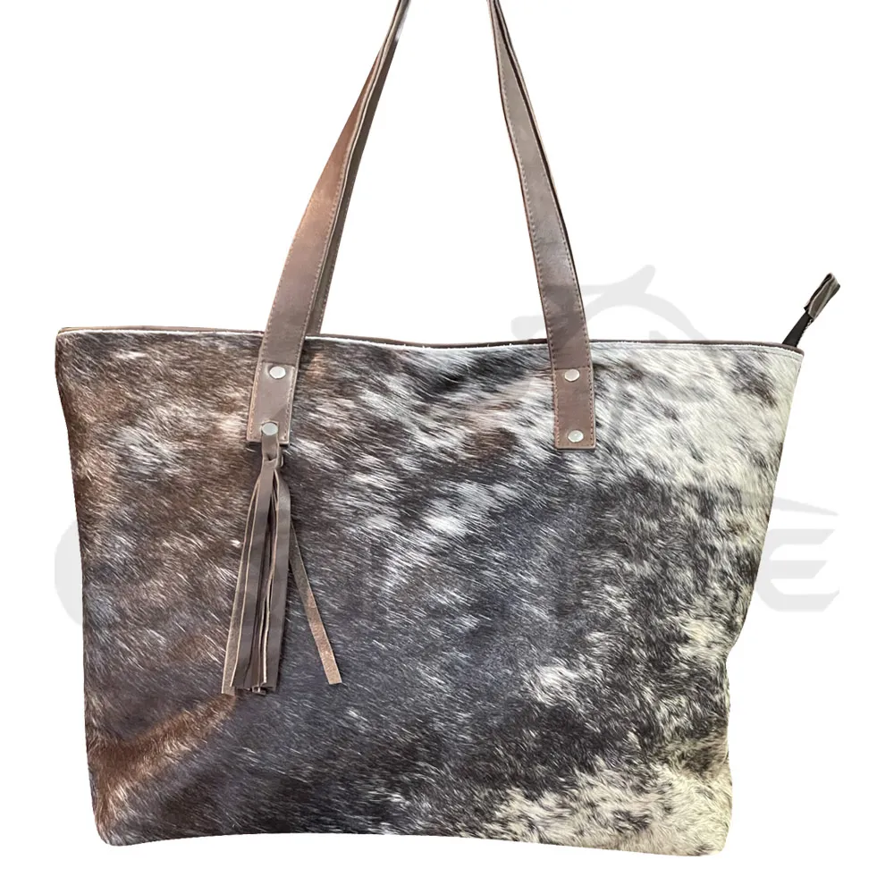 2024 femmes sacs Hairon pochette sac petit sac à bandoulière avec vache daim Tussle Runner en cuir rétréci pleine fleur dos