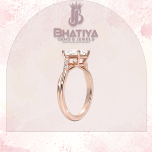 Bague Hip Hop faite à la main en argent sterling 925 plaqué or 18 carats Moissanite diamant bague fine bijoux de luxe pour fiançailles et cadeau de mariage - Product Image 4