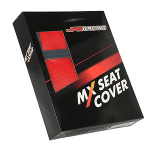 Funda de Asiento de Motocross de Goma Suave JFG para Honda CRF250 2004-2009, Roja y Negra, con Revestimiento Antideslizante para Motocicleta Todoterreno - Product Image 6