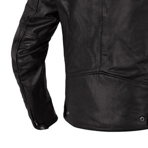 2025 hommes col montant moto veste en cuir taux de gros Logo personnalisé conception vélo course OEM entretien veste pour hommes - Product Image 5