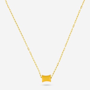 Collier Tendance 192093 Géométrique en Forme de Chiffre Sertie de Diamants Principalement en Alliage Acier Inoxydable Laiton Alliage de Zinc Chaînes - Product Image 3