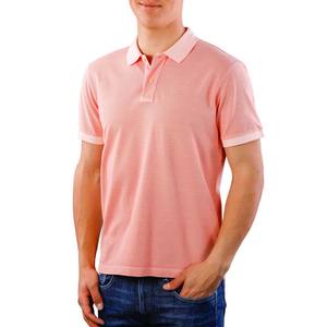 เสื้อโปโลผู้ชายแบบลำลองสีทึบแขนสั้นผ้าคอตตอนแห้งเร็วใส่ได้ปรับแต่งได้ - Product Image 6