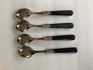 Top Quality Resin Handle Stainless Steel Wedding <b>Spoon</b> from India Perfect for Tea <b>Soup</b> Food Serving and Kitchenware Accessories - Product Image 3