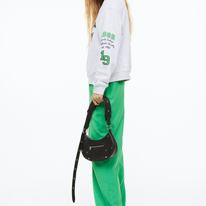 Logo sudadera algodón venta al por mayor mujeres cuello redondo sudadera algodón manga larga mujeres cuello redondo estilo otoño cuello redondo sudadera - Product Image 4