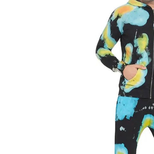 Venta al por mayor tendencia Hombres Tie Dyed Chándal transpirable cómodo sostenible mejor Fabricación de alta exigencia Hombres Chándal - Product Image 4