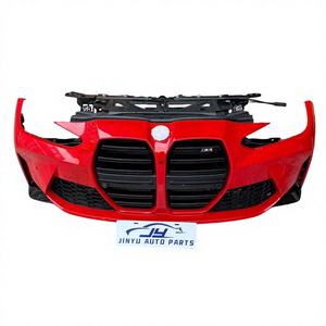 กระจังหน้า หม้อน้ำ พัดลมระบายความร้อน ไฟหน้า อะไหล่แท้ มือสอง สำหรับ BMW M3 M4 G80 G82 51117884091 51118069413 - Product Image 1