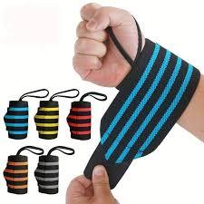 Custom Color Bodybuilding Training Wrist <b>Wraps</b> Non Slip Neoprene Elastic Gym and Fitness Workout Wrist Protection Braces - Product Image 5