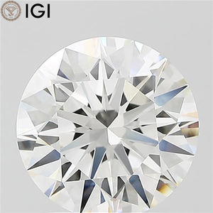 8,68 MM CVD Lab Grown Diamond Solitaire 2,50 CT Corte redondo IGI Certificado G VVS2 Diseño de joyería personalizado Diamantes sueltos - Product Image 1