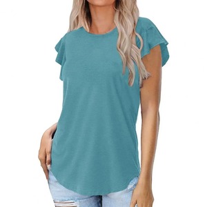 เสื้อยืดผู้หญิงสีทึบเสื้อโปโลลายทางแฟชั่นเสื้อยืดวัฒนธรรมฮิปฮอปคอปกแบบลำลองสำหรับผู้หญิงในฤดูร้อน - Product Image 4