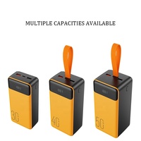 Chargeur portable 50000 40000 30000 mAh, batterie externe haute capacité avec écran LED, pour l'extérieur