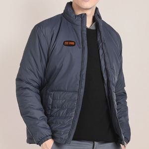 เสื้อแจ็คเก็ตพัฟเฟอร์บุใยสังเคราะห์คุณภาพสูงสำหรับผู้ชาย ผ้าแคนวาสคอตตอน 100% สำหรับฤดูหนาว กันน้ำ ระบายอากาศ กันลม สไตล์ไฮสตรีท - Product Image 3