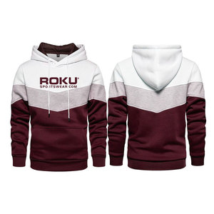 Vente directe d'usine pulls à capuche décontractés pour hommes hiver polaire imprimé écran Designer adultes utilisation en plein air solide à capuche - Product Image 1