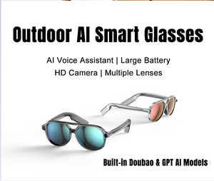 <span class=keywords><strong>Lentes</strong></span> Inteligentes con IA, Cámara HD de 8MP, Grabación de Video, Traducción de Idiomas en Tiempo Real, Llamadas Bluetooth, Reproducción de Música, <span class=keywords><strong>Lentes</strong></span> con Audio - Product Image 4