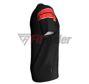 Maillot de football en polyester avec impression par sublimation personnalisée pour hommes Maillot de football de haute qualité avec logo personnalisé pour taille et nom de l'équipe du Brésil - Product Image 2
