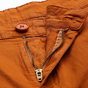 Pantalones cargo informales de cintura alta para hombre, ligeros, de secado rápido, diseño de patrón recto lavado sostenible personalizado - Product Image 4