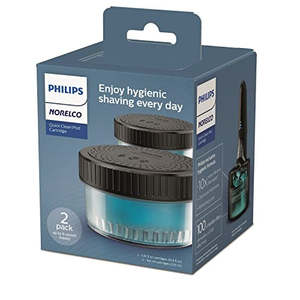 Mini Afeitadora Eléctrica con Triple Cuchilla, Resistente al Agua IPX7, Afeitadora Corporal, Set de Cartuchos de Repuesto de Limpieza Rápida - Product Image 2