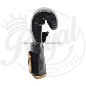 Gants de kickboxing en cuir PU de haute qualité, conçus sur mesure, emballage haut de gamme, équipement d'arts martiaux de niveau professionnel - Product Image 3