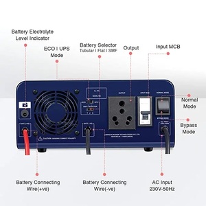 Reve Top Vente 1100 Home Pure Sinewave Inverter UPS Pour La Maison, L'usine Et Le Bureau Noir Au Taux De Vrac - Product Image 3