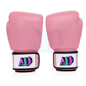 Guantes de Boxeo de Cuero en Oferta, con Logotipo Personalizado, Cómodos, Transpirables, que Absorben la Humedad, Ligeros, con Cierre de Gancho y Bucle - Product Image 3