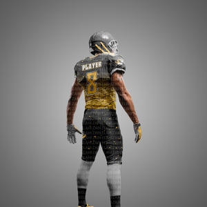 Brodé, hauts, maillot de football américain paquet d'affaires d'équipe pour les jeunes Pakistan sublimé jeunesse élastique Football en gros - Product Image 4