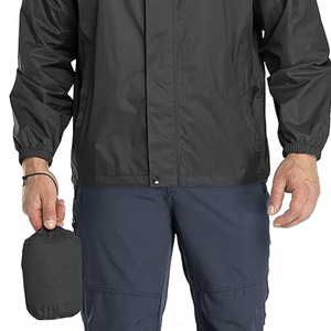 Veste softshell imperméable pour hommes Manteau de pluie à coquille souple pour la randonnée en plein air Veste softshell pour hommes avec capuche - Product Image 2