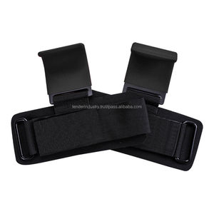 Gancho de material metálico para levantamiento de pesas, correas para levantamiento de pesas, correa para levantar - Product Image 4