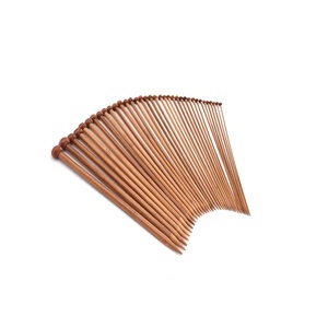 Kit d'outils d'aiguilles à tricoter en fil émoussé rond robuste petite à grande aiguille à tricoter en bois pour travaux d'aiguille - Product Image 5