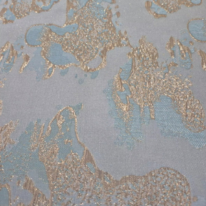 Thổ Nhĩ Kỳ Siêu Mềm Sheen Polyester Jacquard Vải Ưa Thích Kim Loại Thổ Cẩm Với Đặc Sản Sợi PK-1815 Cho Cô Gái Colour 2 - Product Image 1