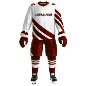 Ropa de hockey sobre hielo para equipo juvenil personalizada, uniforme de Jersey de práctica sublimada, uniforme con logotipo y número de equipo personalizado, uniformes de hockey sobre hielo - Product Image 4
