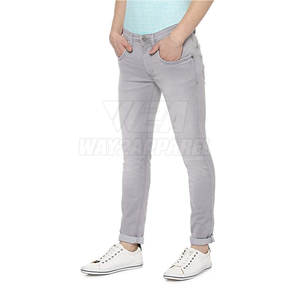 2025 Jeans Pantalons pour hommes avec Logo personnalisé Nouveau Desgin Hommes Jeans Pantalons Coton Fabriqué - Product Image 4