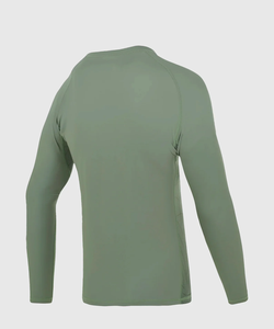 Camiseta de Compresión para Hombre al por Mayor, Rashguard de Spandex/Nailon de 240g, Secado Rápido, Protección UV, para MMA, BJJ, Surf y Entrenamiento en Gimnasio - Product Image 3
