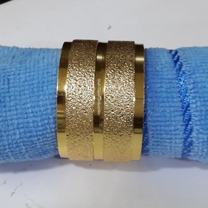 Antique <b>Copper</b> Metal Napkin Rings Stocked Round Shape Napkin Holders for Wedding Party Dining <b>Table</b> Decoration - Product Image 4