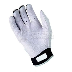 ถุงมือตีเบสบอลคุณภาพสูง 100% ผ้าฝ้ายออร์แกนิค กันลื่น ปรับแต่งได้ สำหรับมือซ้าย ถุงมือฝึกซ้อม ขายส่ง - Product Image 4