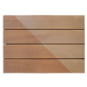 Placas de madeira sólida premium, alta durabilidade, superfície lisa, decalque 22x140mm, preço razoável