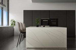 <b>Prime</b> Core Custom Kitchen Bathroom Vanity Tops Quartz Countertops Eco-Friendly Fire Resistant 1 Year Warranty Prefab Cut Sizes - Product Image 1