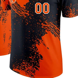 Camisetas de fútbol personalizadas para adultos-100% poliéster, camisetas de fútbol ligeras transpirables de secado rápido, logotipos de colores personalizados para deportes - Product Image 4