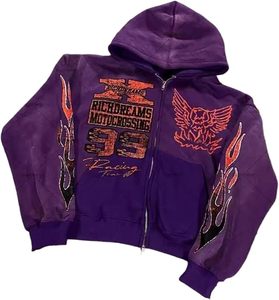Sudadera con capucha de forro polar con cremallera y gráficos personalizados, diseño sólido, informal, transpirable, de secado rápido, para invierno, con logotipo frontal en la parte superior. - Product Image 5