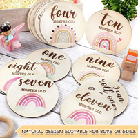 Panneau d'annonce d'anniversaire personnalisé en bois rond, style art populaire, pour décoration intérieure, souvenir du Vietnam