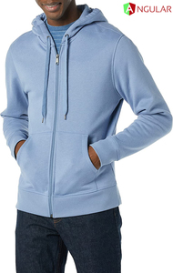 High Quality Low MOQ Fashion Hoodies 100% Polyester Cotton Pocket Design Hoodies Customize - Product Image 2