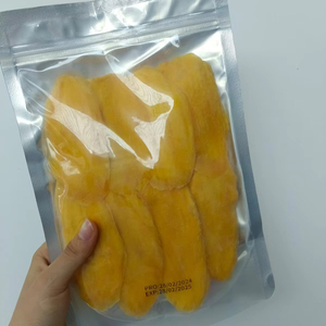 Vietnam Fabricado Mango Seco natural Menos sabor a azúcar Dulce empaquetado PE 0,5 kg 1kg 2kg Etiquetas con logotipo OEM para vinagre - Product Image 1