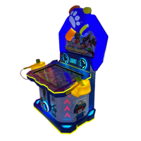 Happy Tickle Amster Machine de jeu à pièces pour enfants Intérieur Mystère Caractéristiques créatives Métal USB 1 an pour centres commerciaux
