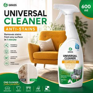Limpiador Universal GRASS 600ml, Spray Anti-Manchas Multi-Superficie para Tela, Cuero, Plástico y Limpieza del Hogar - Product Image 2