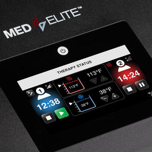 ระบบบำบัด Game Ready Med4 Elite พร้อมชุดควบคุม สายเชื่อมต่อขนาด 8 ฟุต 2 เส้น สายไฟแบบ US ขนาด 7 ฟุต รวมถึงเซ็นเซอร์วัดอุณหภูมิ - Product Image 2